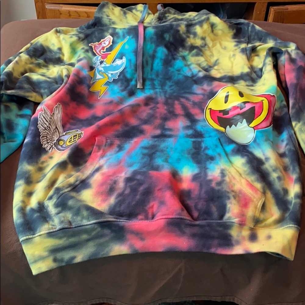 Pink Dolphin Tie Dye Sweatshirt / Hoodie